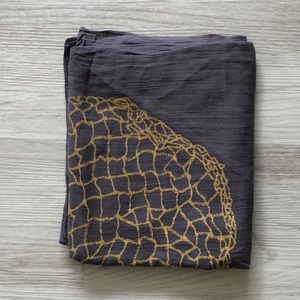 Kealopiko grey and gold pareo- NWOT
